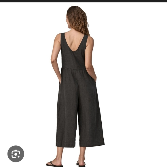 NWT XL Patagonia Garden Isle Jumpsuit Whole Weave Ink Black - Picture 2 of 14